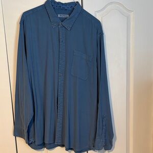 Tommy Bahama Men's Deep Blue Casual Shirt